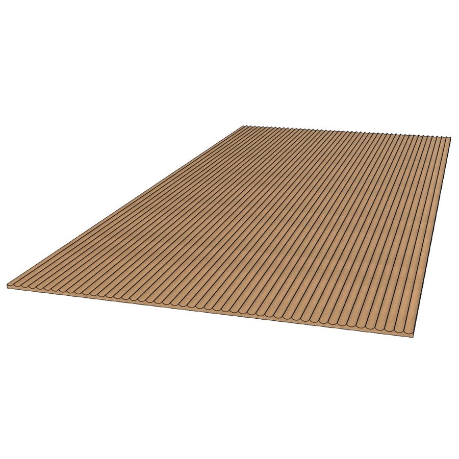 Fluted MDF Panel