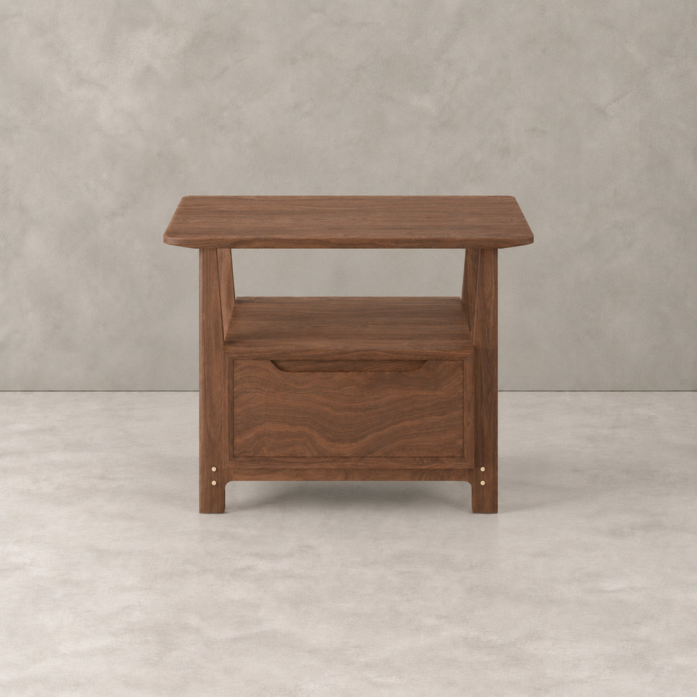 Dalenor Pedestal Table | 1 Drawer