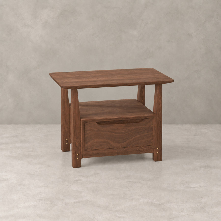 Dalenor Pedestal Table | 1 Drawer