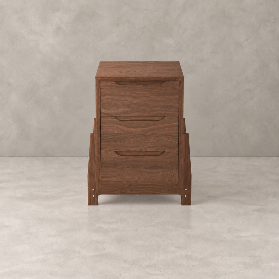 Dalenor Tall Pedestal | 3 Drawer